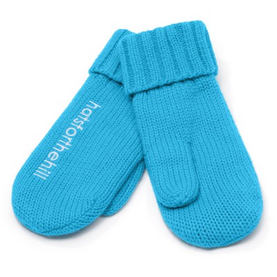 Acrylic Knit Mittens