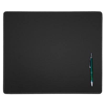 Leatherette Black Conference Pad (17"x14")
