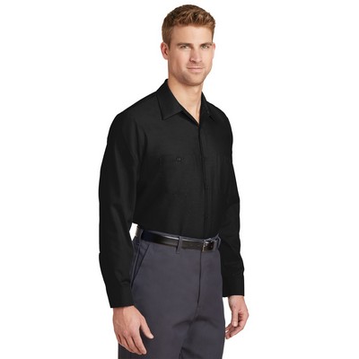 Red Kap® Long Sleeve Industrial Work Shirt