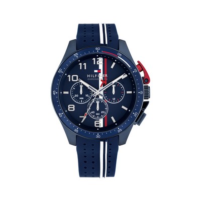 Tommy Hilfiger Men's Blue Chronograph Dial Watch