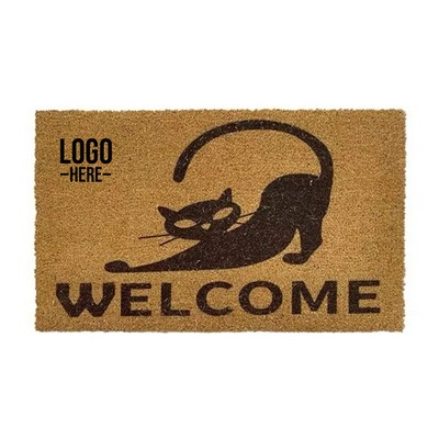 Natural Coir Latex Backed Door Mat