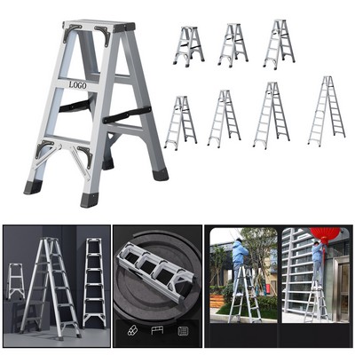 Heavy-Duty Folding Aluminum Ladder