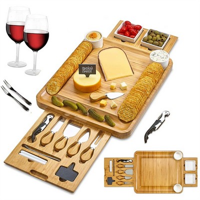 Cheese & Wine Gift Set