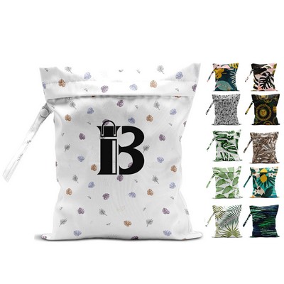 Portable Waterproof Baby Diaper Bag w/ Zipper