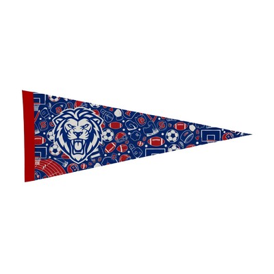 4" x 10" Sublimated Classic Felt Pennant