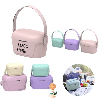 6L Featherlight Hard Sided Cooler Shatterproof Insulated Lunch Box Travel Companion