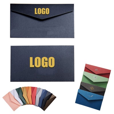 Pearlescent Paper Gold Foil Envelopes