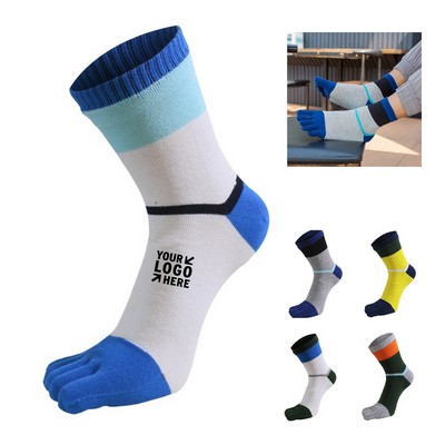 Men's Five Finger Cotton Sock