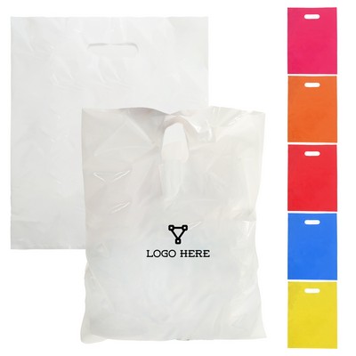 Die Cut Handle PE Shopping Bag