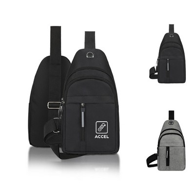 Budget 300D Polyester Crossbody Sling Bag