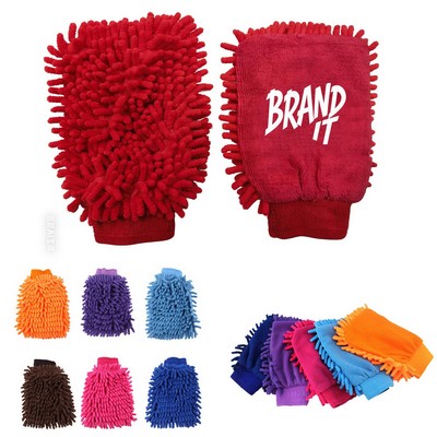 Scratch Free Microfiber Soft Car Wash Mitt