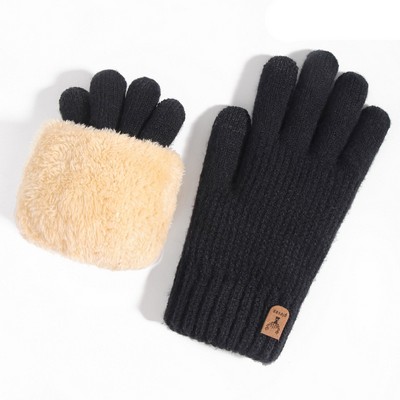 Winter Touch Screen Knitted Gloves