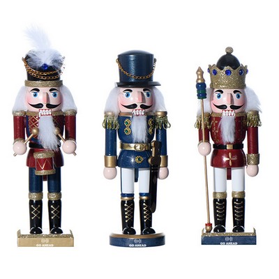 10" Pearlescent Nutcracker