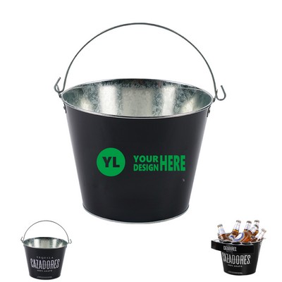 5-Quart Galvanized Pail Beer Bucket
