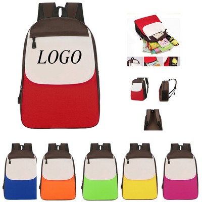 Durable Nylon Student Backpack
