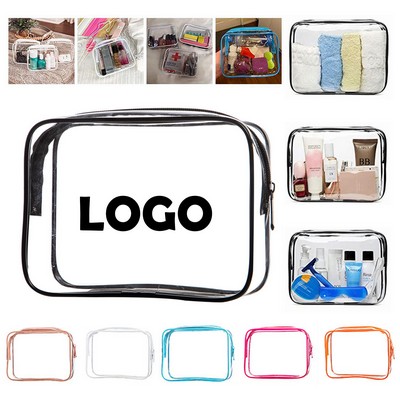PVC Transparent Travel Toiletry Bag