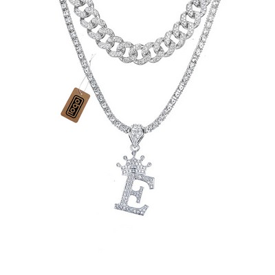 Initial Necklace Letter Necklace Pendant