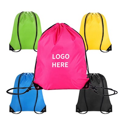 210D Poly Drawstring Sack