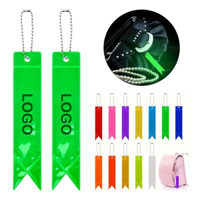 Reflector Pendant Keychain