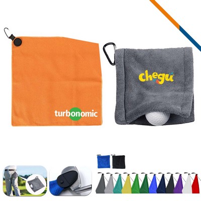 Pinshine Double Layer Golf Towel