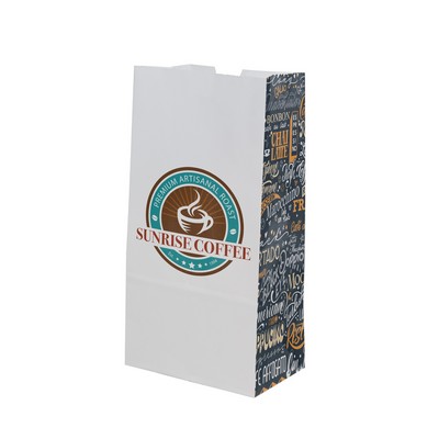 SOS #4 Multi-Sided Full Color Food Safe Paper Bags (5" x 9.75" x 3.125")