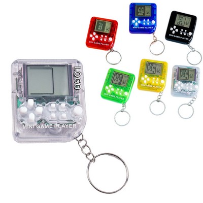 Mini Retro Game Console Keychain