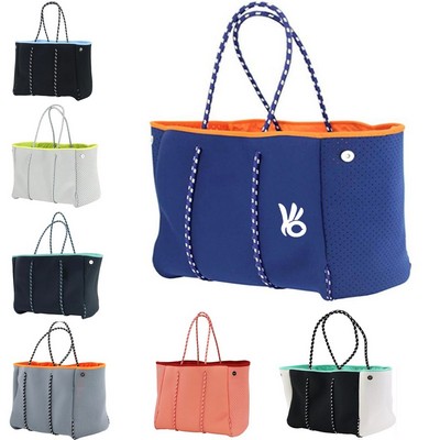 Large Capacity Neoprene Tote Bag