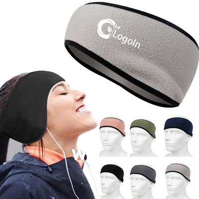 Fleece Ear Warmers Winter Headband Ear Muffs Ear Covers