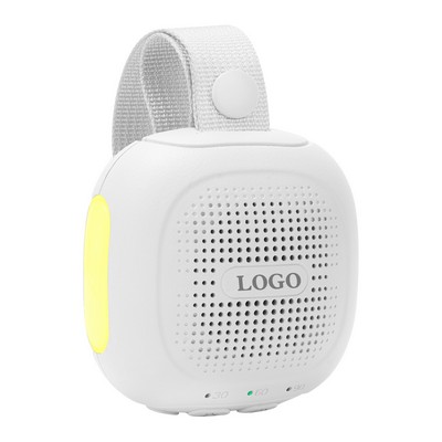 Portable Sleep Aid Night Light with White Noise and Breathing Ambient Lamp Speaker