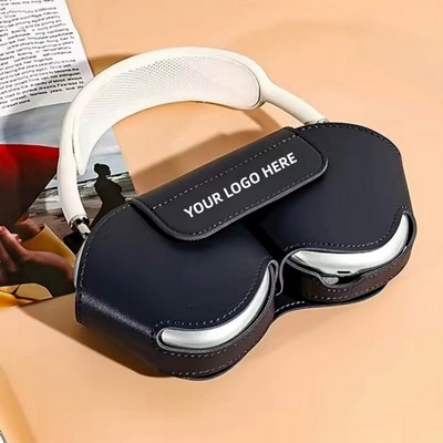 PU Leather Headphone Carrying Case Protective Cover