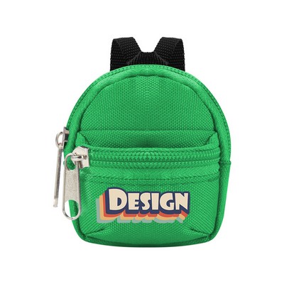 Adorable Backpack-Style Pendant Crafted from Oxford Cloth