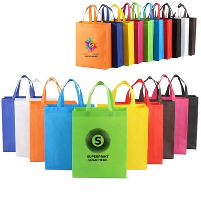 Non-Woven Polypropylene Grocery Tote with Reinforced Handles