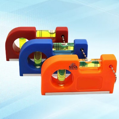 Mini Plastic Bubble Level Gauge for Precise Measurements and Easy Leveling in Small Spaces