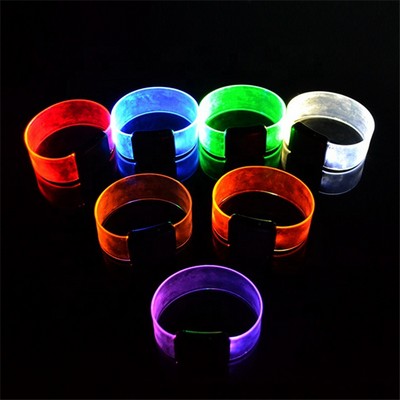 LED Magnetic Light-Up Wristband Transparent TPU Strap