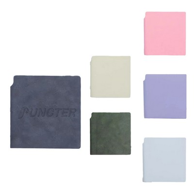 A7 PU Leather Pocket Notebook - Compact Travel Journal