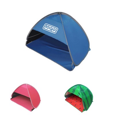 Outdoor Automatic Beach Sunshade Headrest Tent