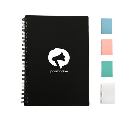 A5 Thick Spiral Notepad Softcover Daily Planner