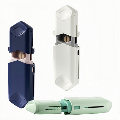 Pull-Out Retractable Pill Splitters