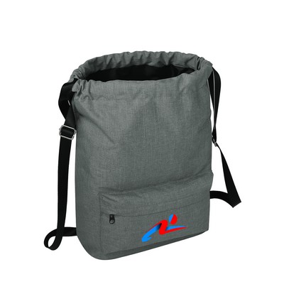 EcoVenture Recycled RPET Drawstring Bag