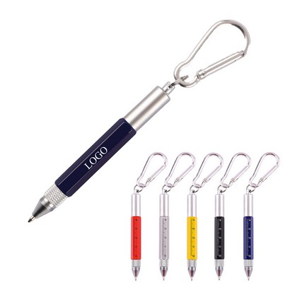 Metal Mini Pens With Key Ring