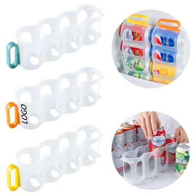 Fridge Storage Box For Canned Drinks - Beer & Soda Organizer
