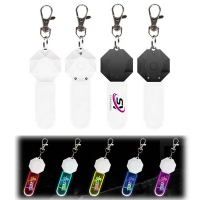 Custom LED Acrylic Illuminated Keychain
