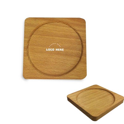 Eco-Friendly Beech Wood Coaste