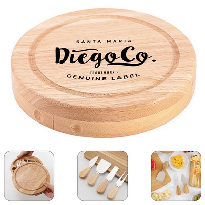 Wooden Cheese Knife Set