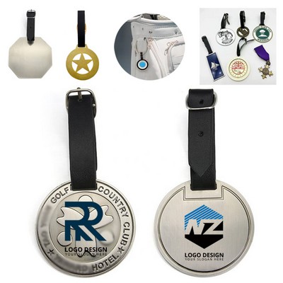 Metal Golf Bag Tag