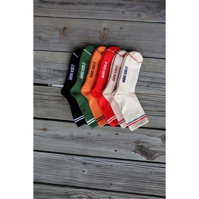 BAMTTON™ Half Cushion Athletic MIDI Crew Socks