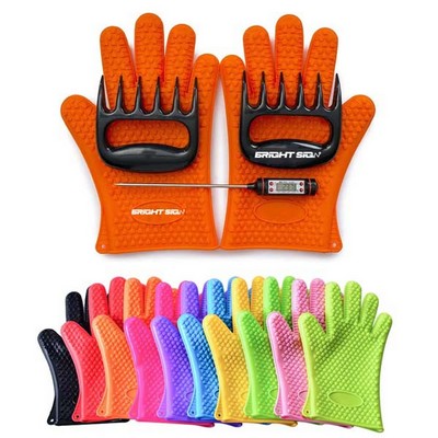 Premium BBQ Master Kit with Thermometer & Tools