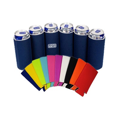 12 oz Neoprene Slim Can Cooler