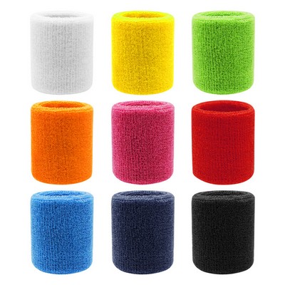 Polyester Cotton Sport Wristband