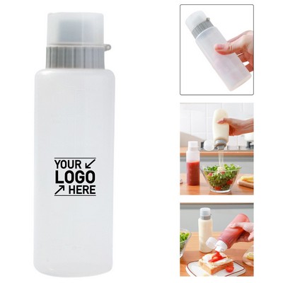 12 oz Squeeze Sauce Bottle with Brush Nozzle